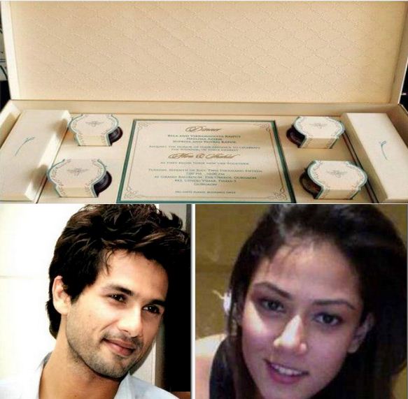 shahid kapoor wedding