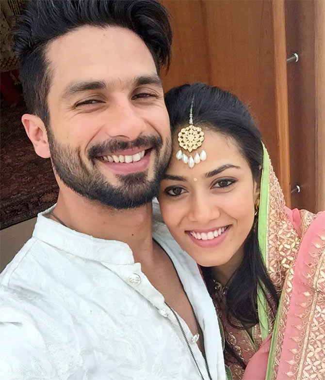 shahid kapoor married mira rajput